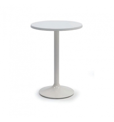 Table haute blanc