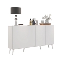 BUFFET 4 PORTES BLANC AGATA