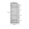 Armoire enfant penderie 90 cm